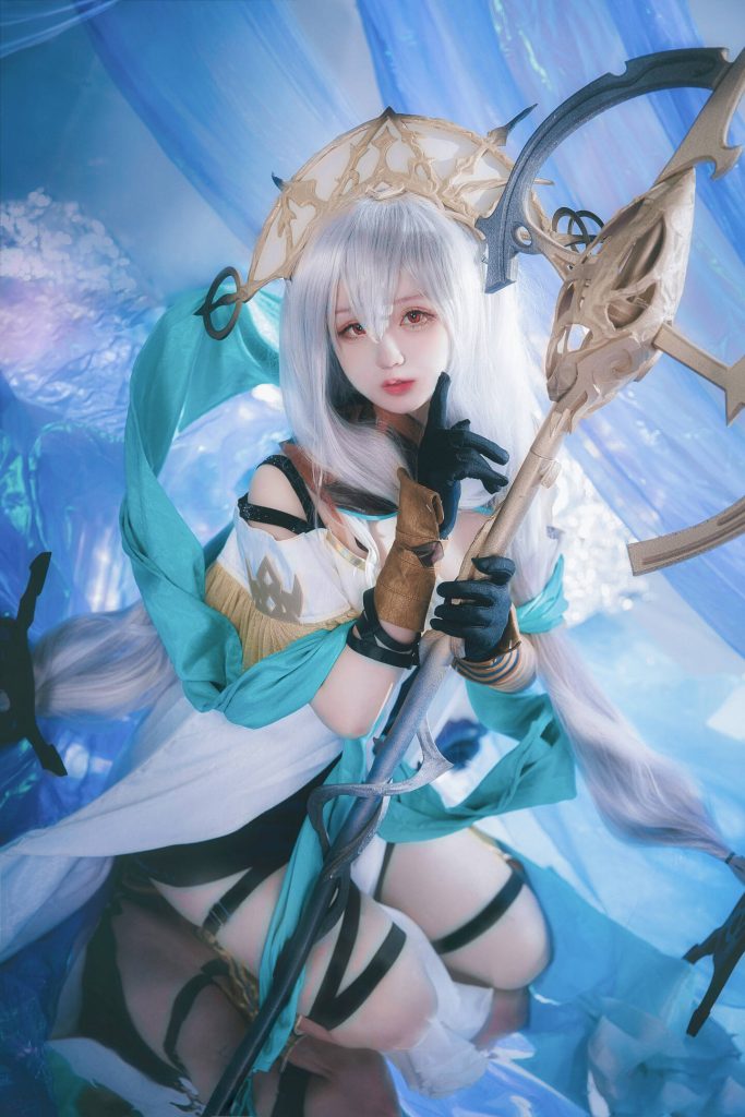 《明日方舟》浊心斯卡蒂cosplay插图1