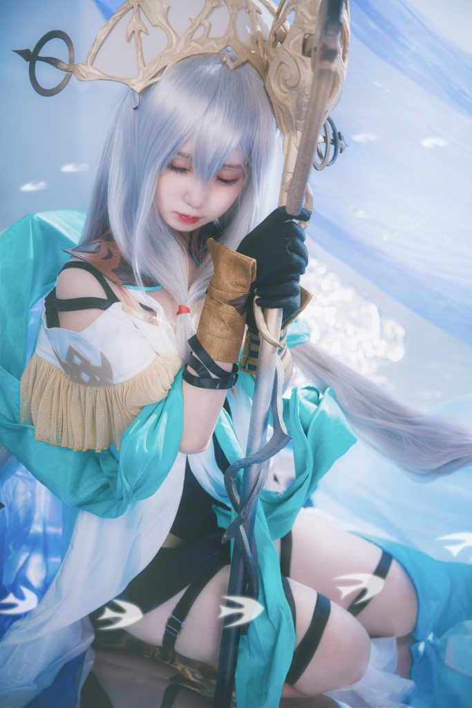 《明日方舟》浊心斯卡蒂cosplay插图8