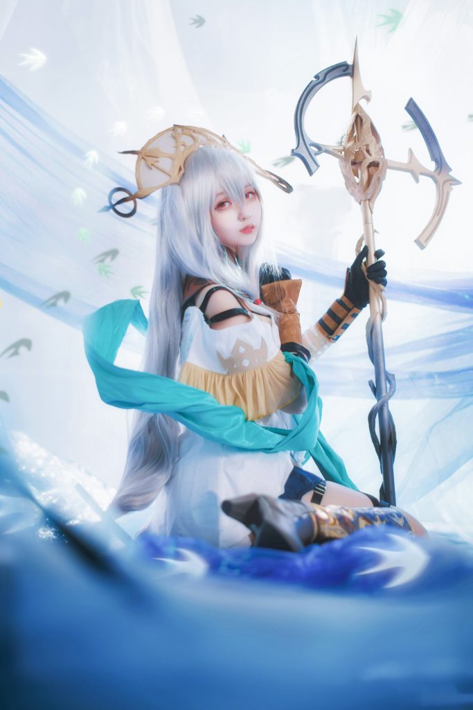 《明日方舟》浊心斯卡蒂cosplay插图3