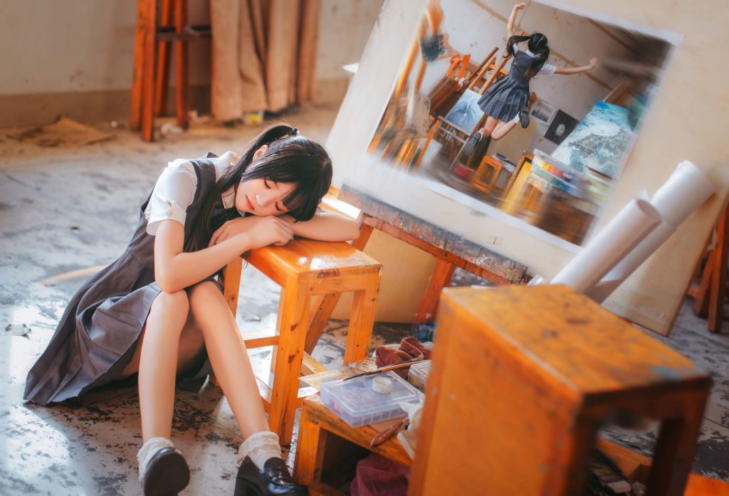 COSPLAY | 桜桃喵 – 画室少女 COS写真插图9 COSPLAY | 桜桃喵 – 画室少女 COS写真插图9