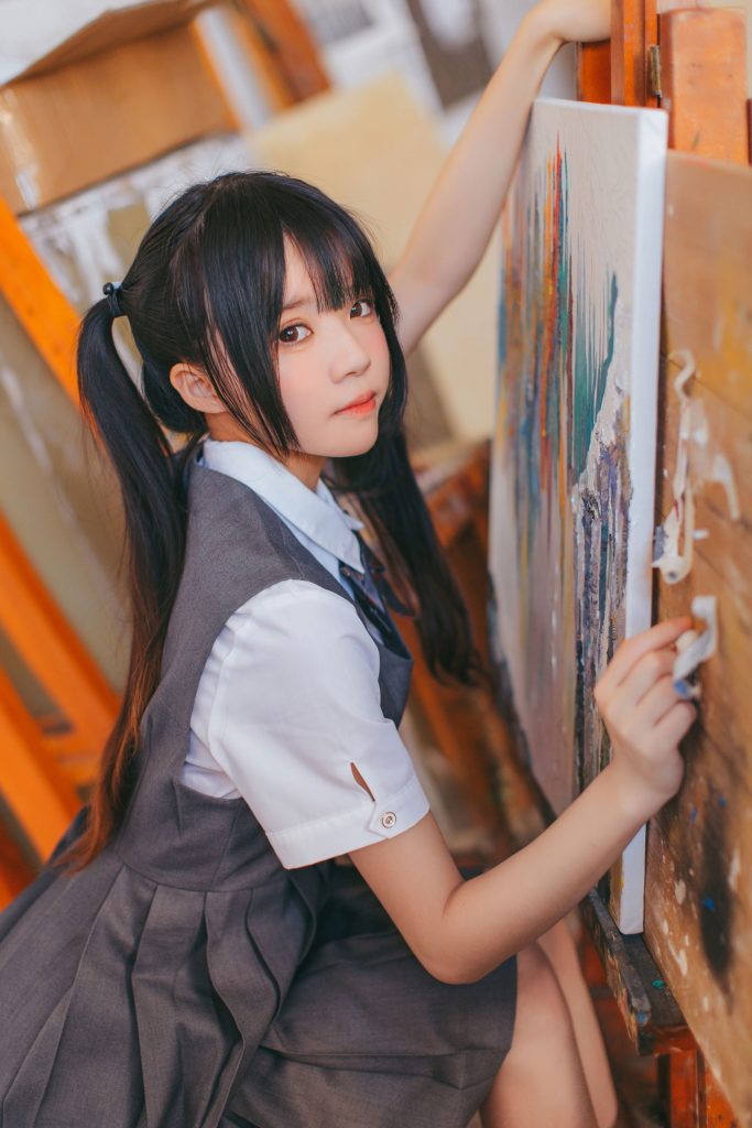 COSPLAY | 桜桃喵 – 画室少女 COS写真插图5 COSPLAY | 桜桃喵 – 画室少女 COS写真插图5