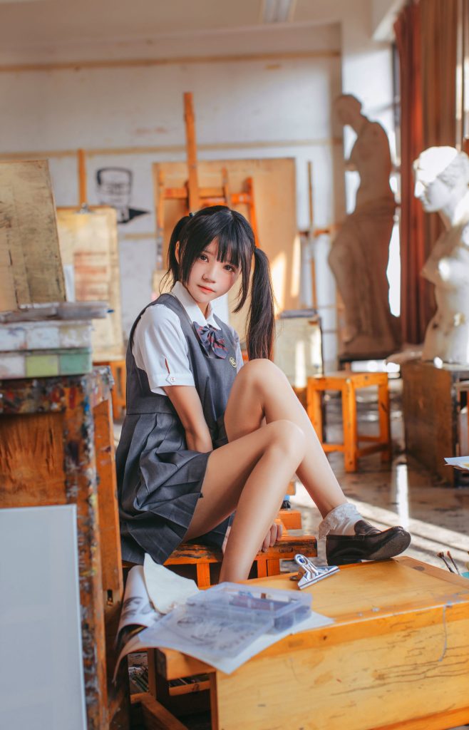 COSPLAY | 桜桃喵 – 画室少女 COS写真插图1 COSPLAY | 桜桃喵 – 画室少女 COS写真插图1