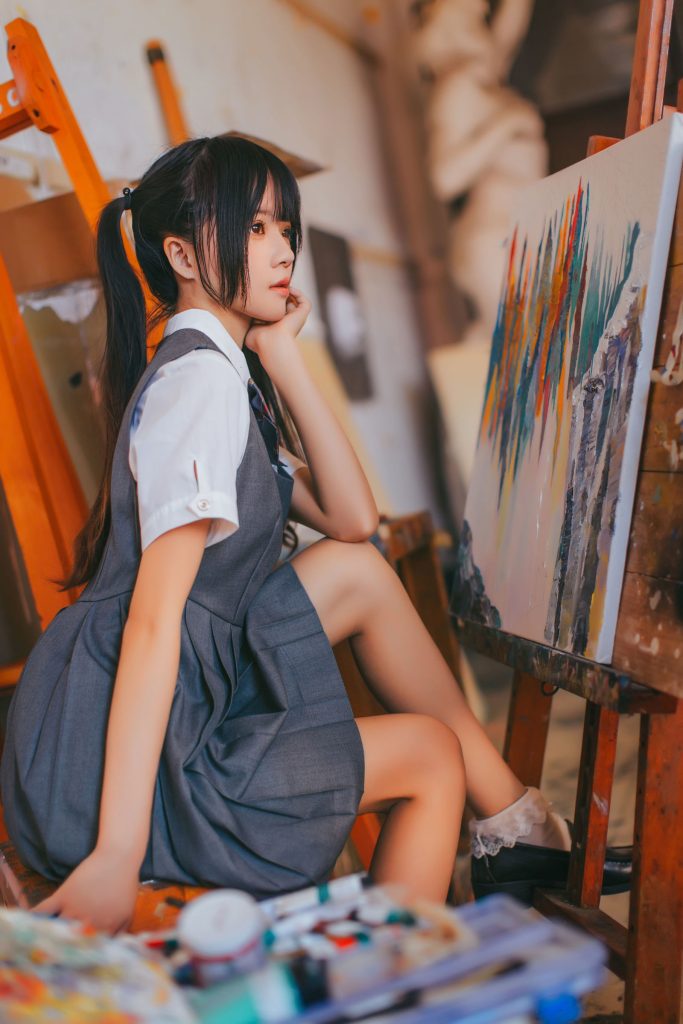COSPLAY | 桜桃喵 – 画室少女 COS写真插图4 COSPLAY | 桜桃喵 – 画室少女 COS写真插图4