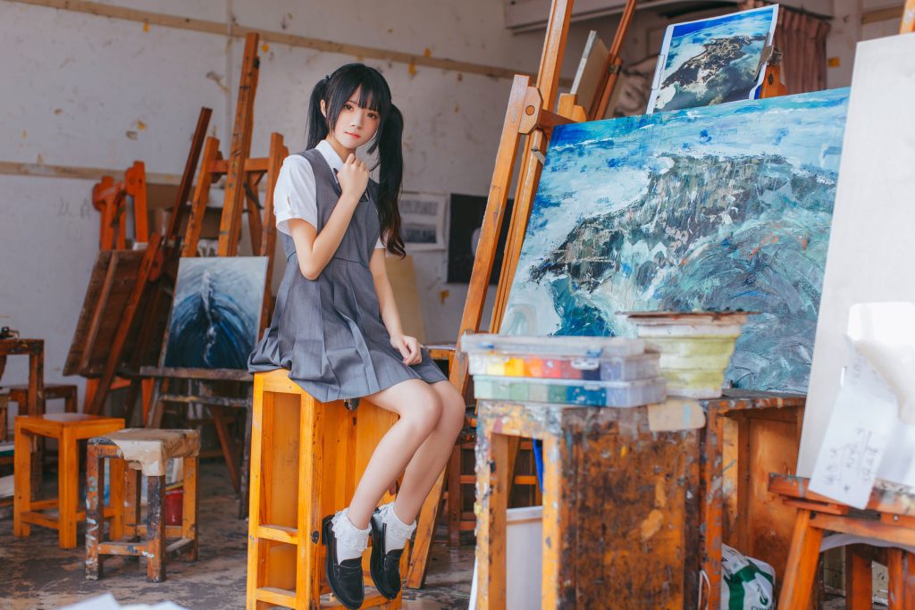 COSPLAY | 桜桃喵 – 画室少女 COS写真插图10 COSPLAY | 桜桃喵 – 画室少女 COS写真插图10