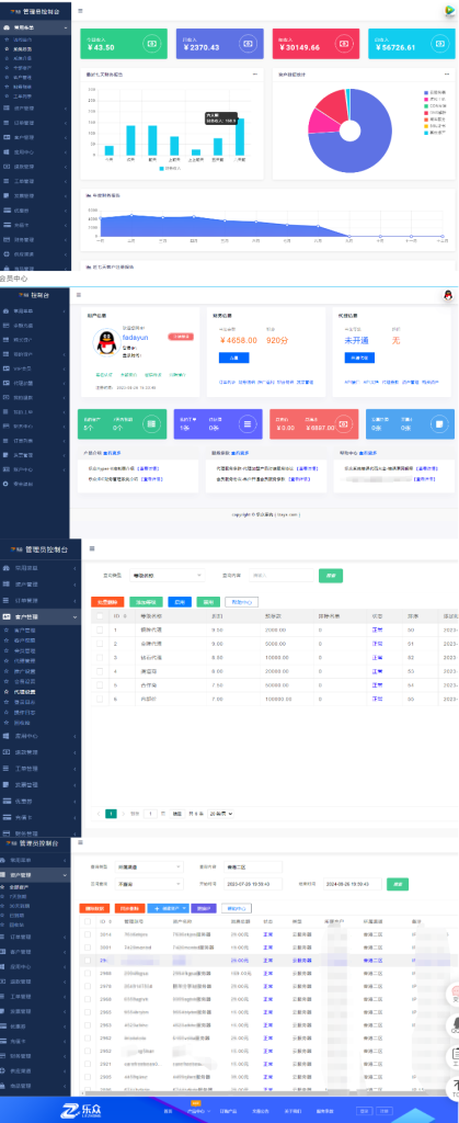 乐众IDC财务管理系统（普通版免费安装授权）插图6