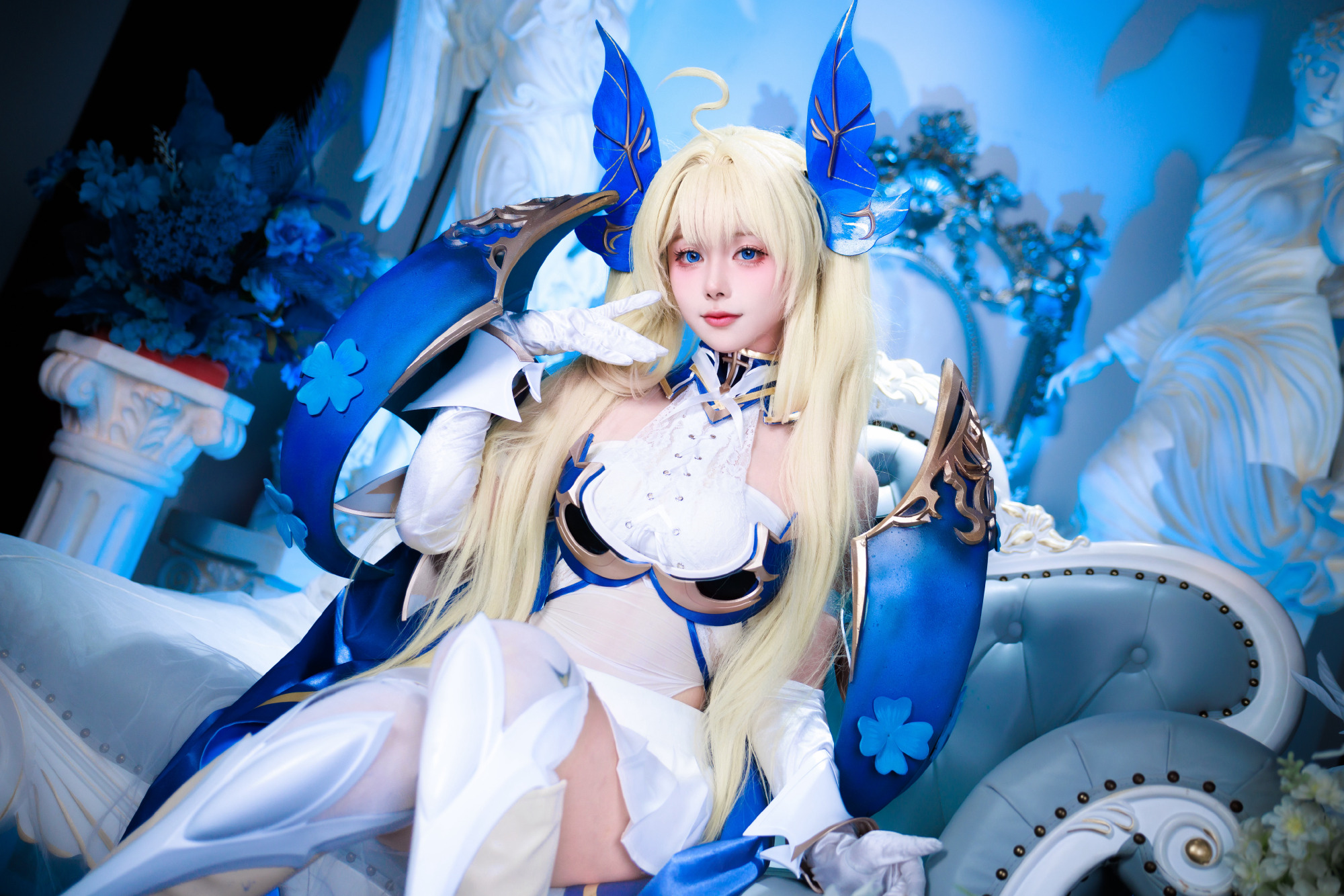 Cosplay｜碧蓝航线 马塞纳@Momoko葵葵插图7