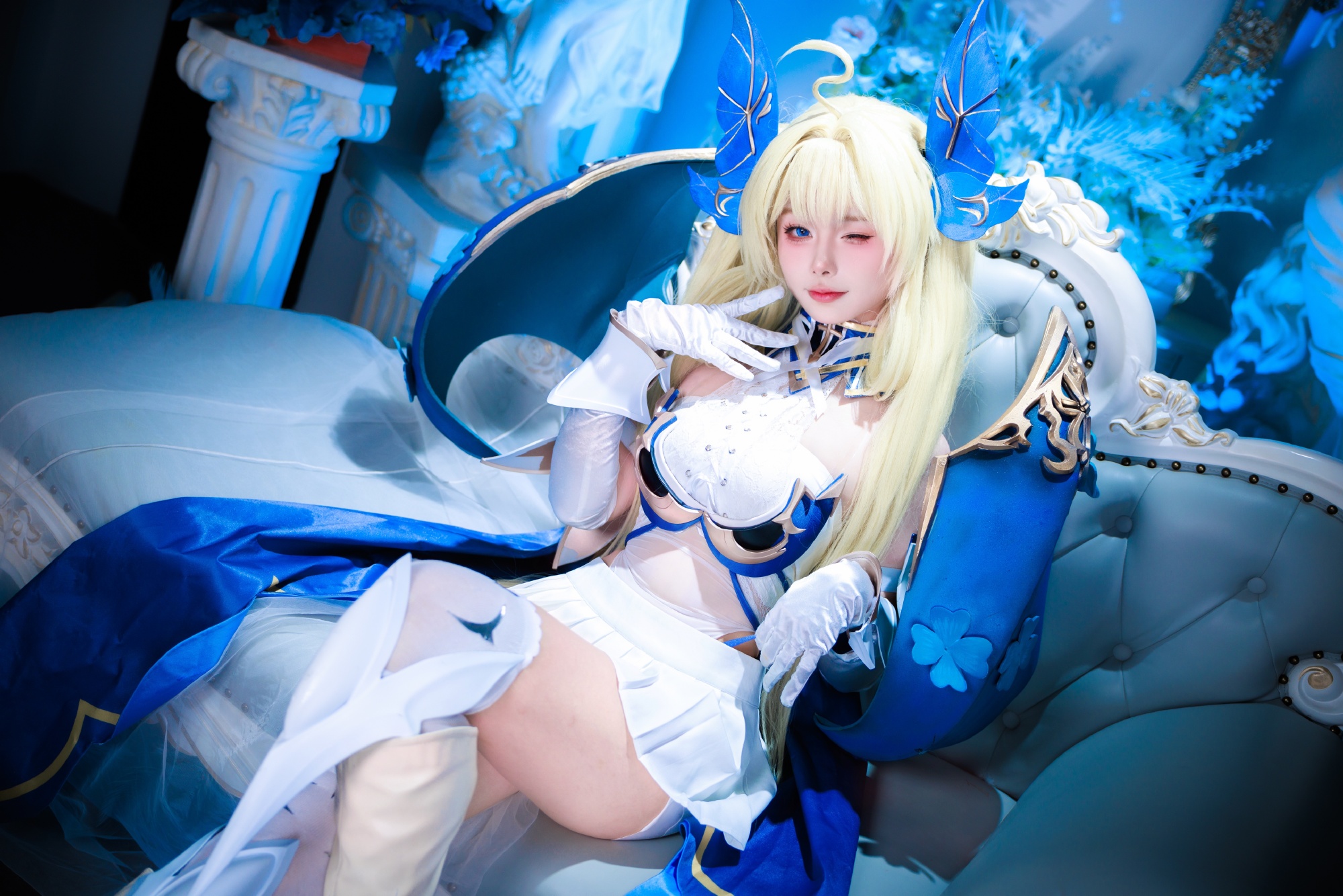 Cosplay｜碧蓝航线 马塞纳@Momoko葵葵插图8