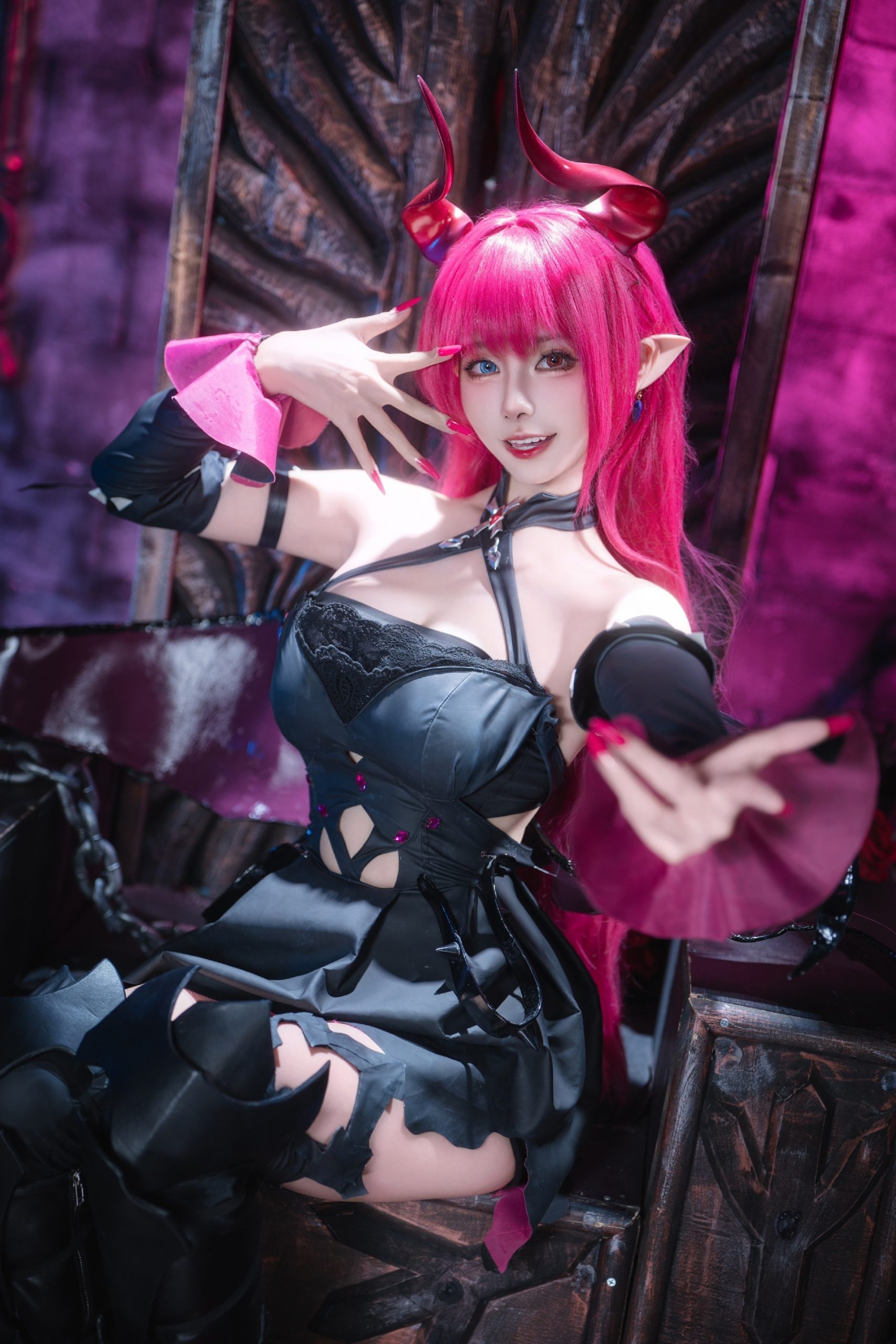 Cosplay｜碧蓝航线 梅克伦堡@Momoko葵葵插图1